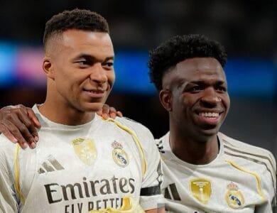 أصوات داخل ريال مدريد تطلب التضحية بمبابي أو فينيسيوس