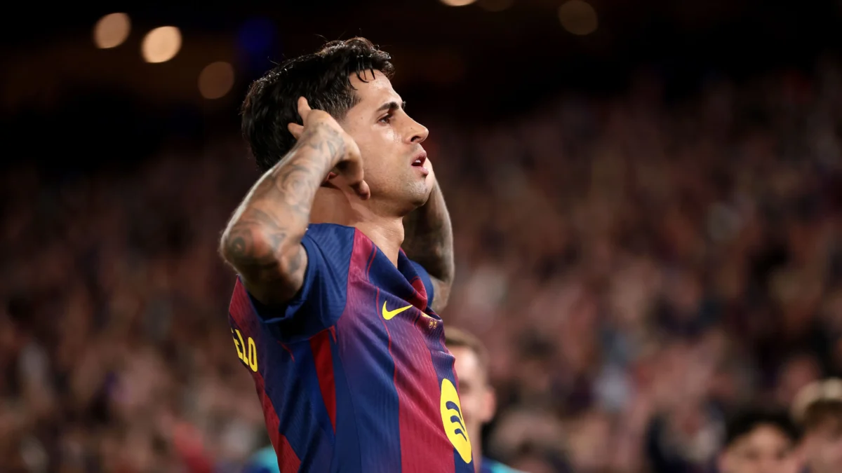 كانسيلو يظهر مع برشلونة قبل الإعلان الرسمي عن الصفقة