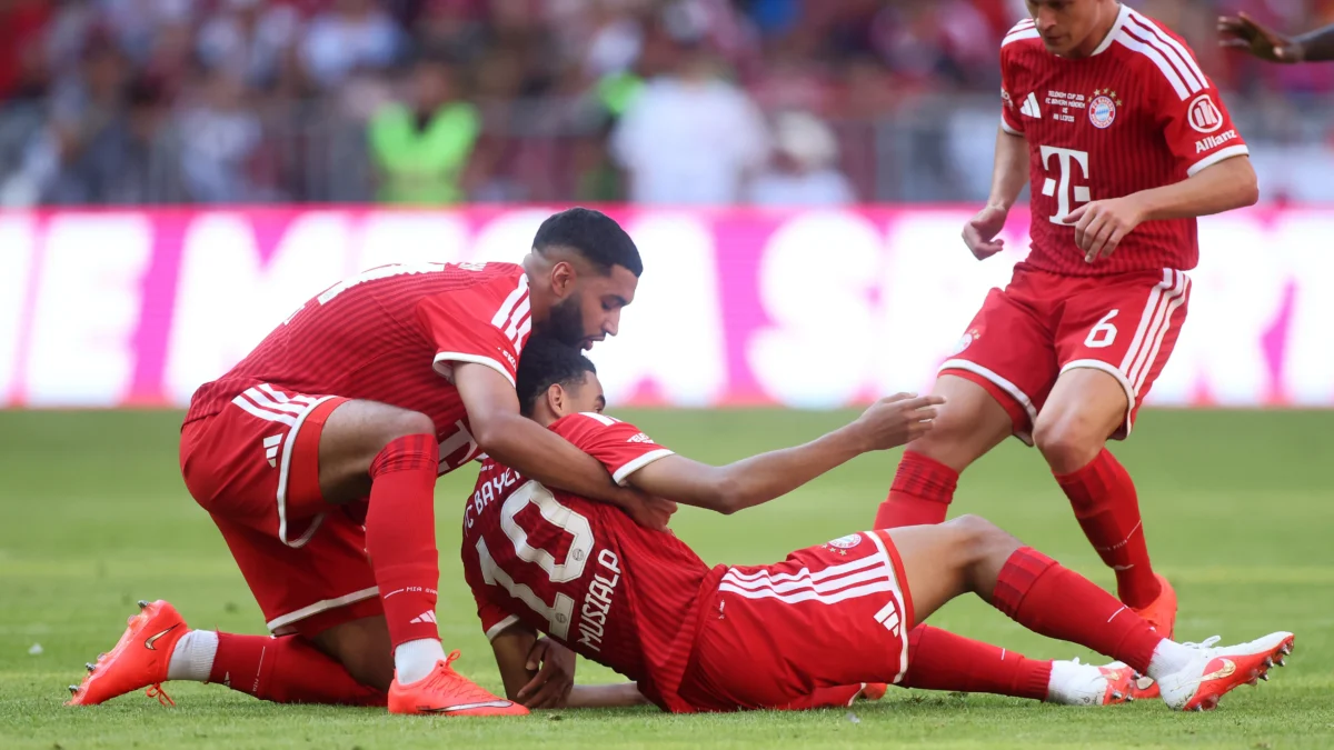 موسيالا يطمئن بايرن ميونخ ويعود للتدريبات