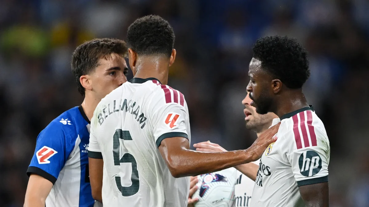 توتر ومشادات تشعل مواجهة ريال مدريد وإسبانيول