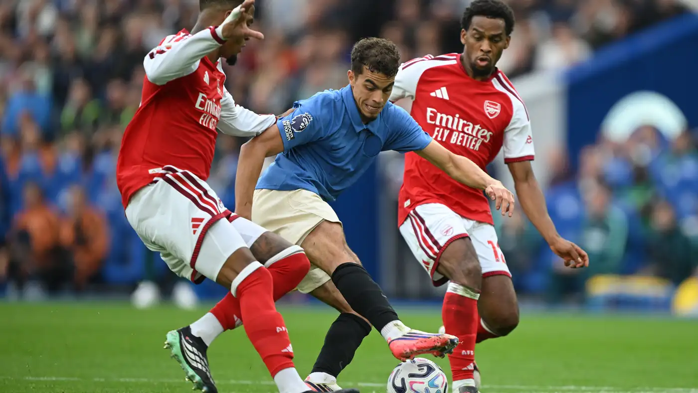 برايتون يسقط أرسنال بثلاثية نظيفة في البريميرليج