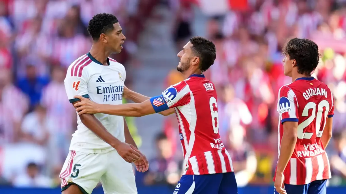 مشادة ساخنة وغضب بيلينجهام في ديربي مدريد