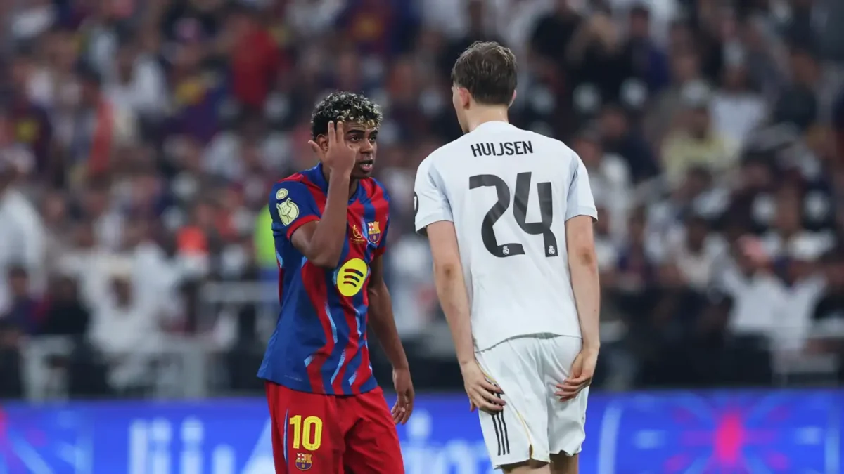 لامين يامال يتمنى مواجهة ريال مدريد بالأبطال