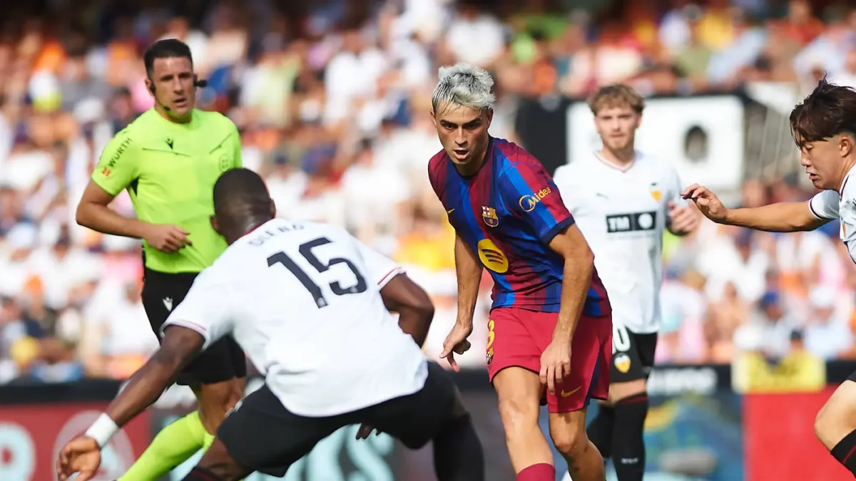 جدل تحكيمي في فوز برشلونة الكبير على فالنسيا