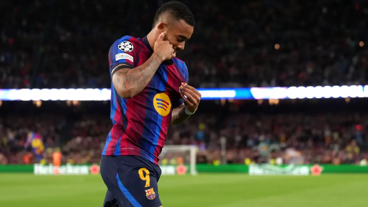 جيسوس يشعر بتأثير برشلونة السريع بعد الانضمام للفريق