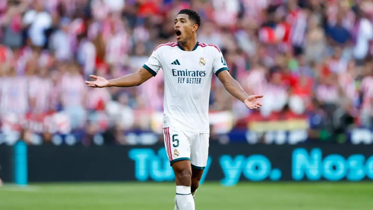 غضب عارم من بيلينجهام بوجه حكم ديربي مدريد