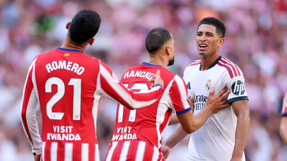 دفاع أتلتيكو مدريد يستفز ريال مدريد بعد الديربي