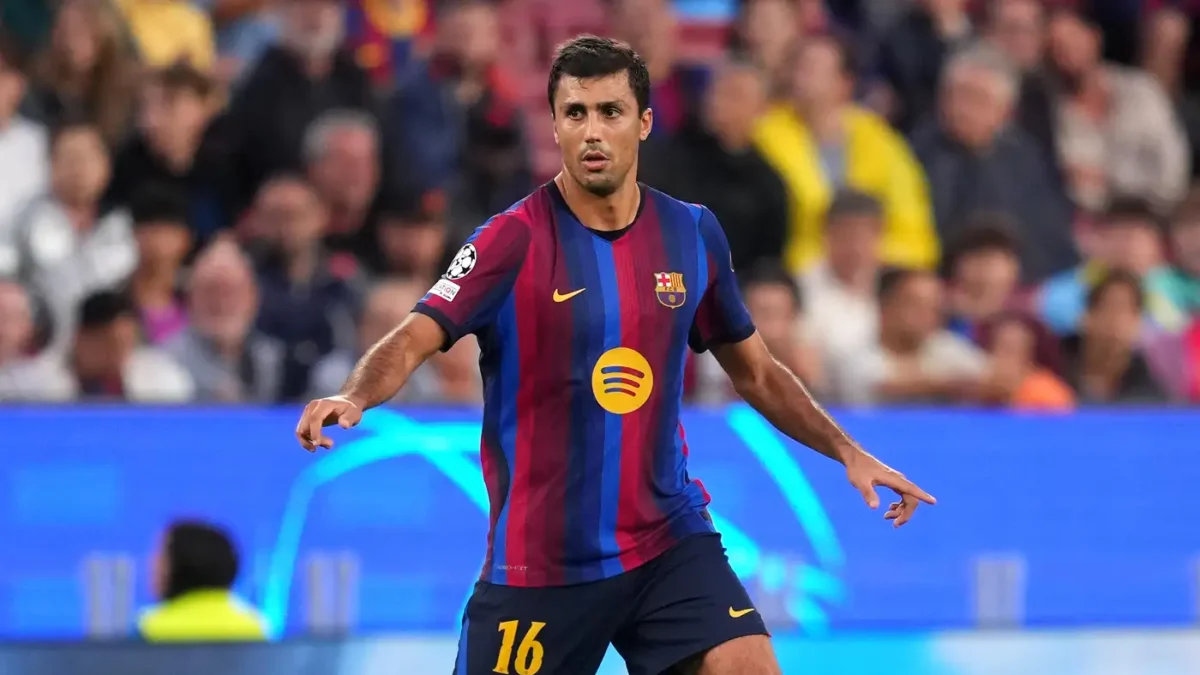 رودري: برشلونة ليس المرشح الأفضل لدوري الأبطال