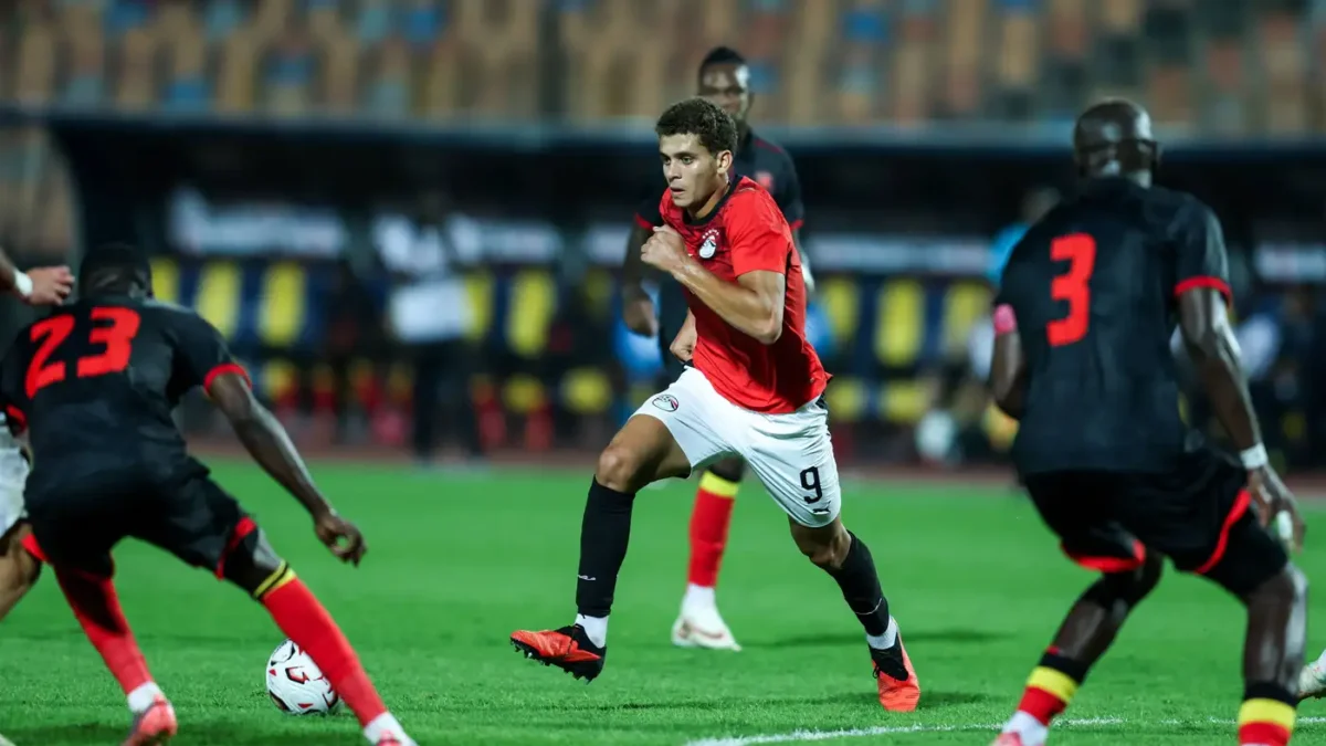 حمزة عبد الكريم يبصم على أول أهدافه الدولية مع مصر