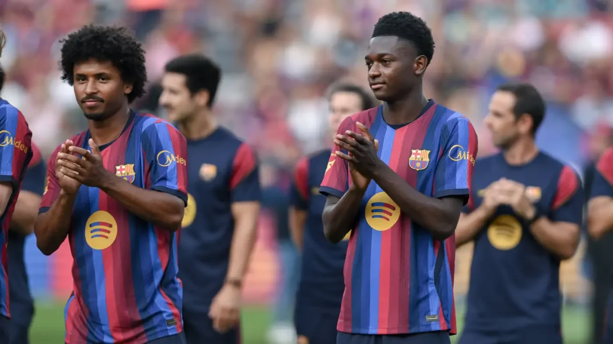 التشخيص المبدئي لإصابة لاعب برشلونة الجديد