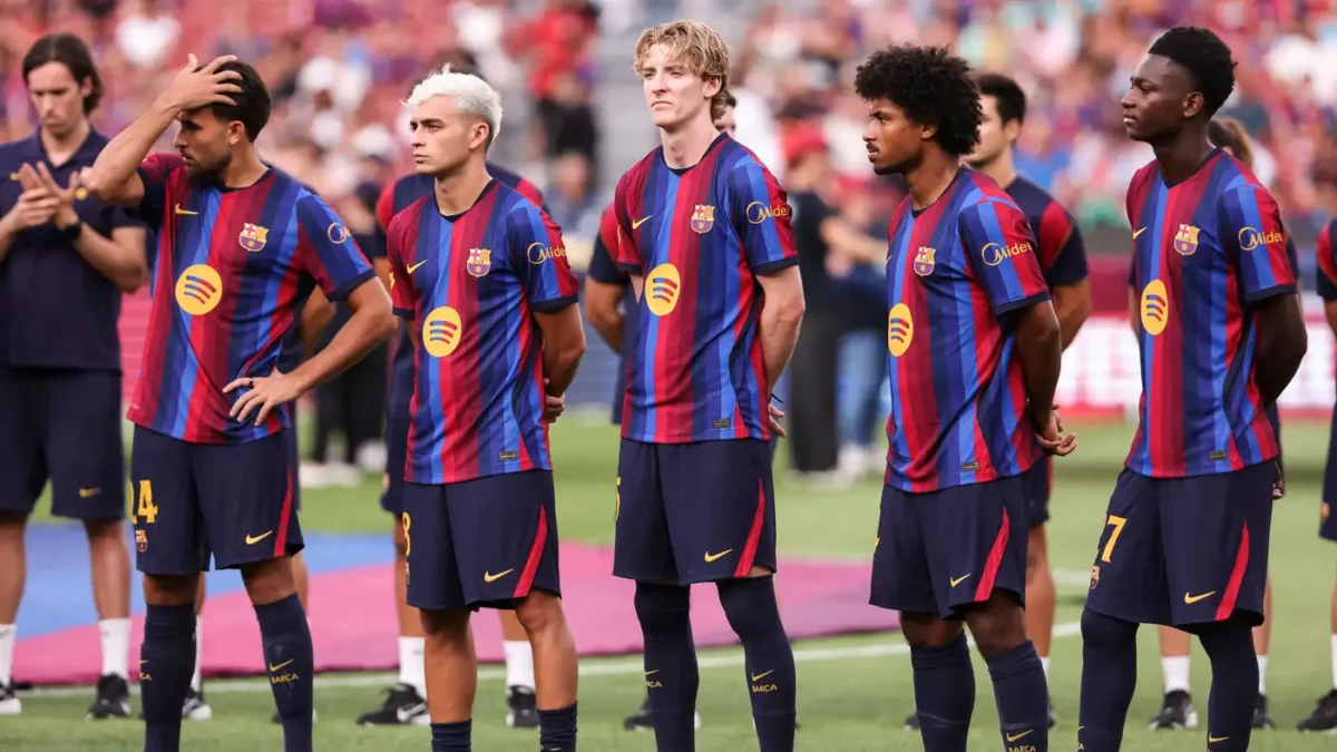 برشلونة يكشف طبيعة إصابة واعده جيسي بيسيو