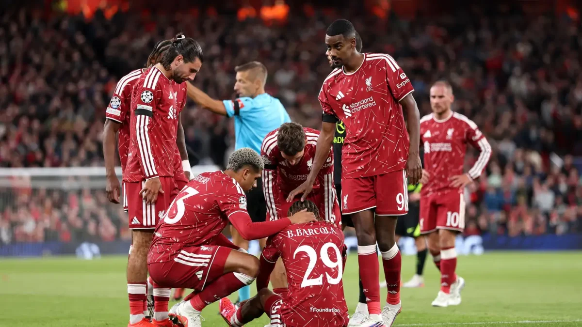 موقف باركولا وإيكيتيكي من مباريات ليفربول