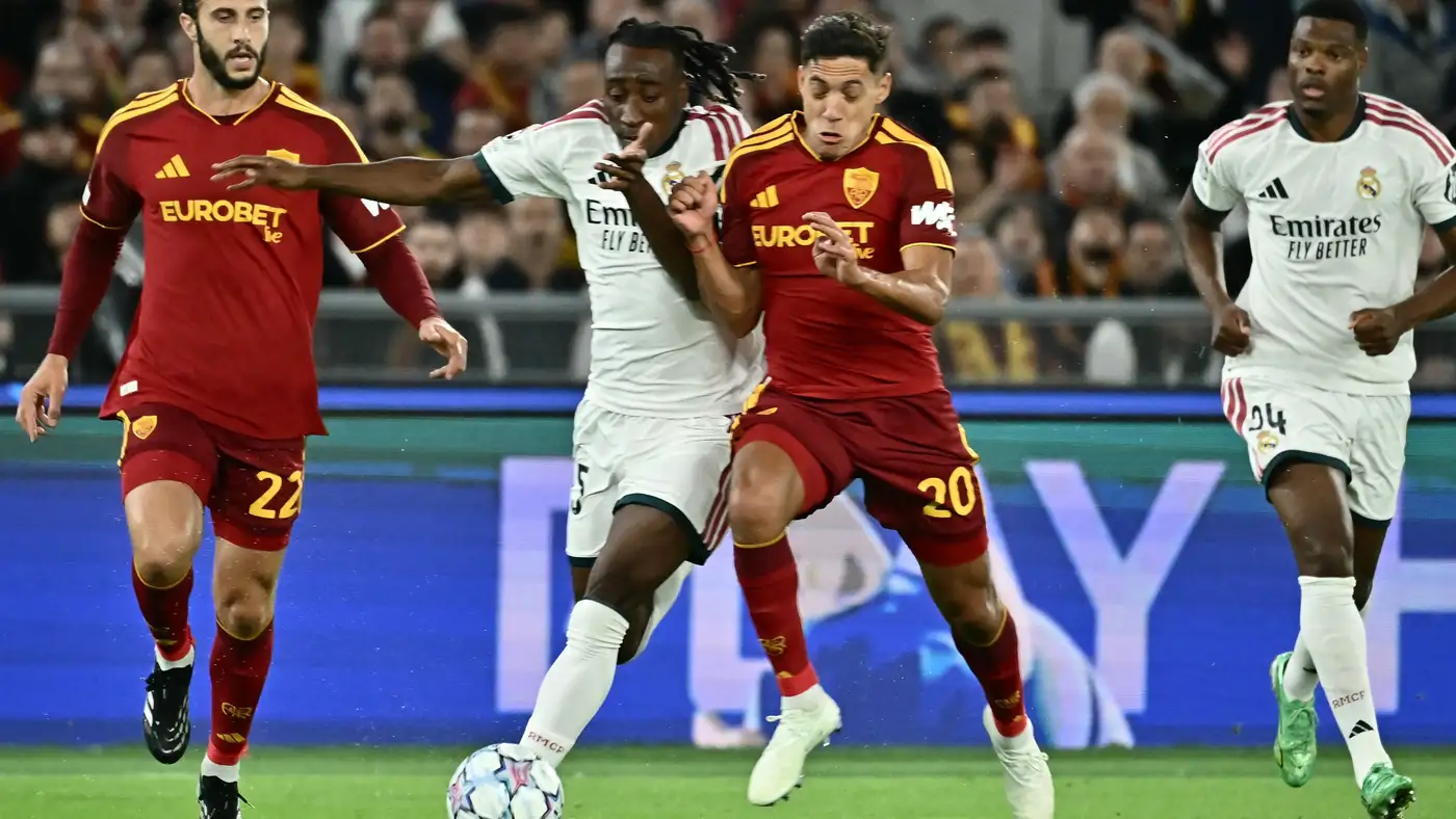 رِيال مدريد يقلب الطاولة على روما برباعية في دوري الأبطال