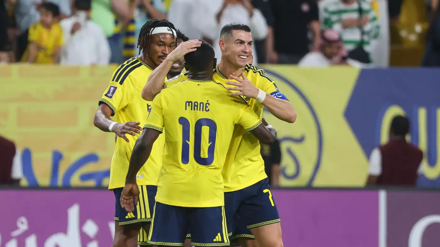 رونالدو وماني يقودان تشكيل النصر لمواجهة الخلود