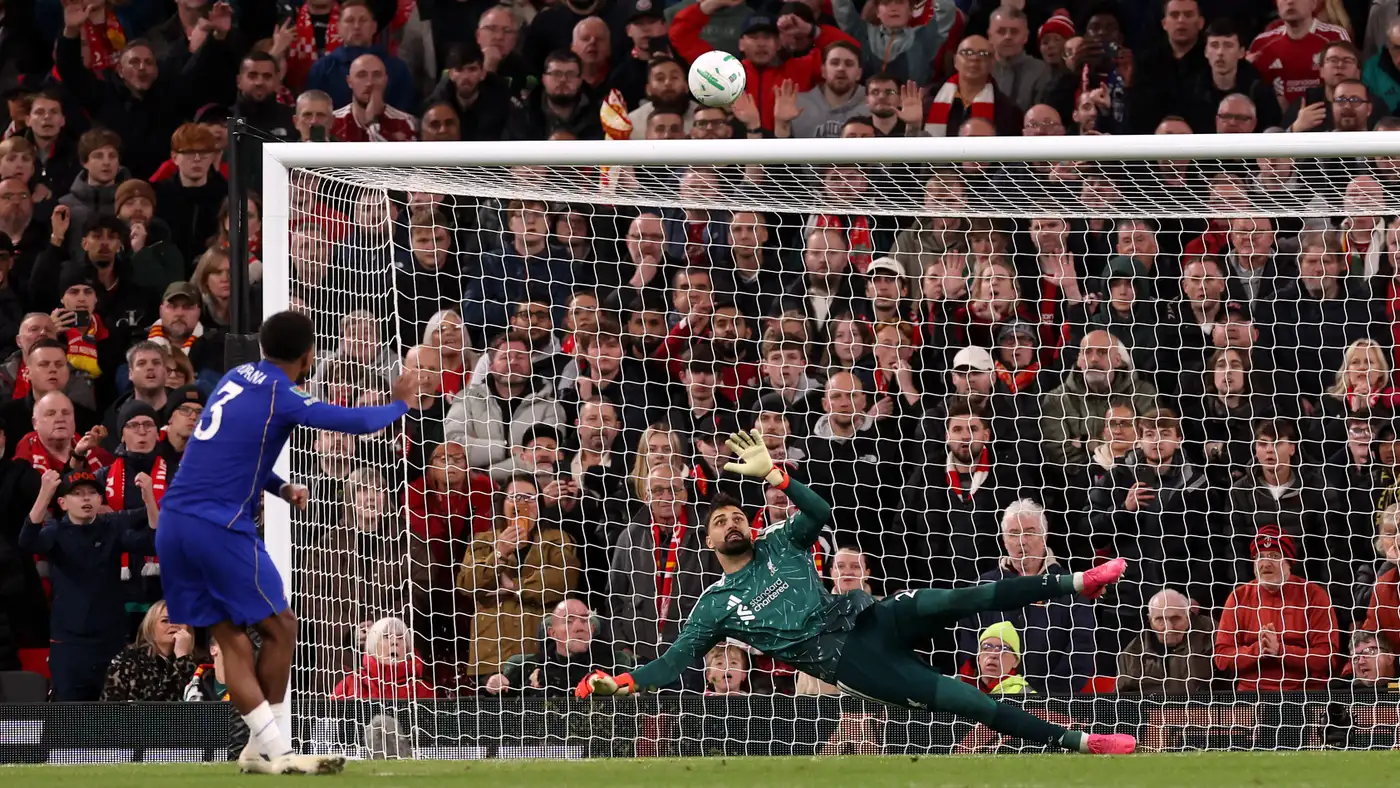 ليفربول يتأهل في كأس الرابطة على حساب تشيلسي