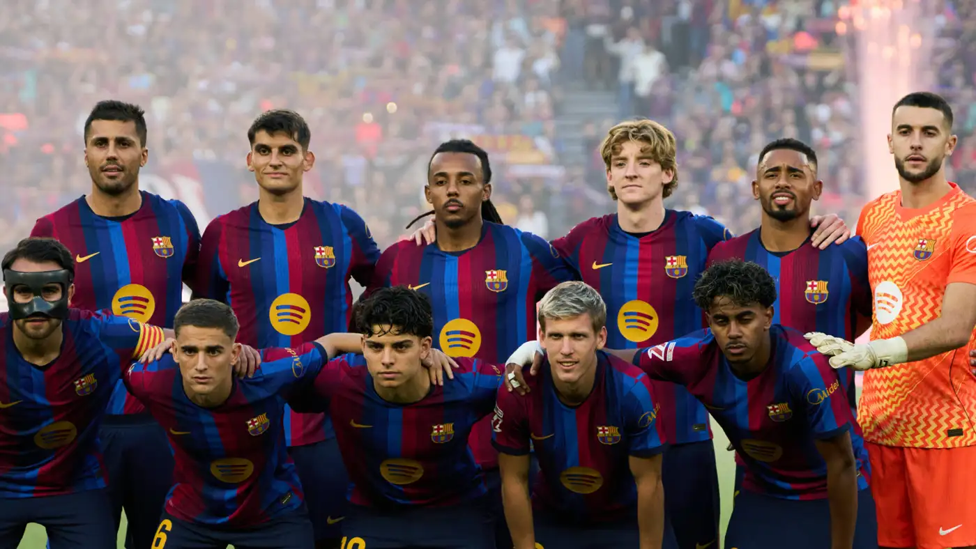 سبب غياب جافي عن الكلاسيكو مع برشلونة