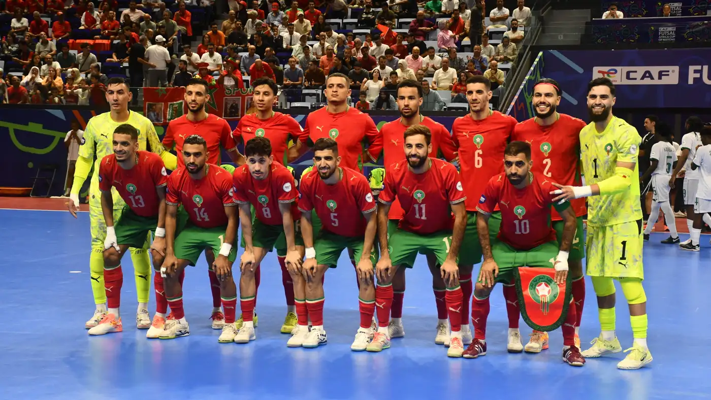 رسمياً المغرب يتوج بلقب أمم أفريقيا لكرة الصالات
