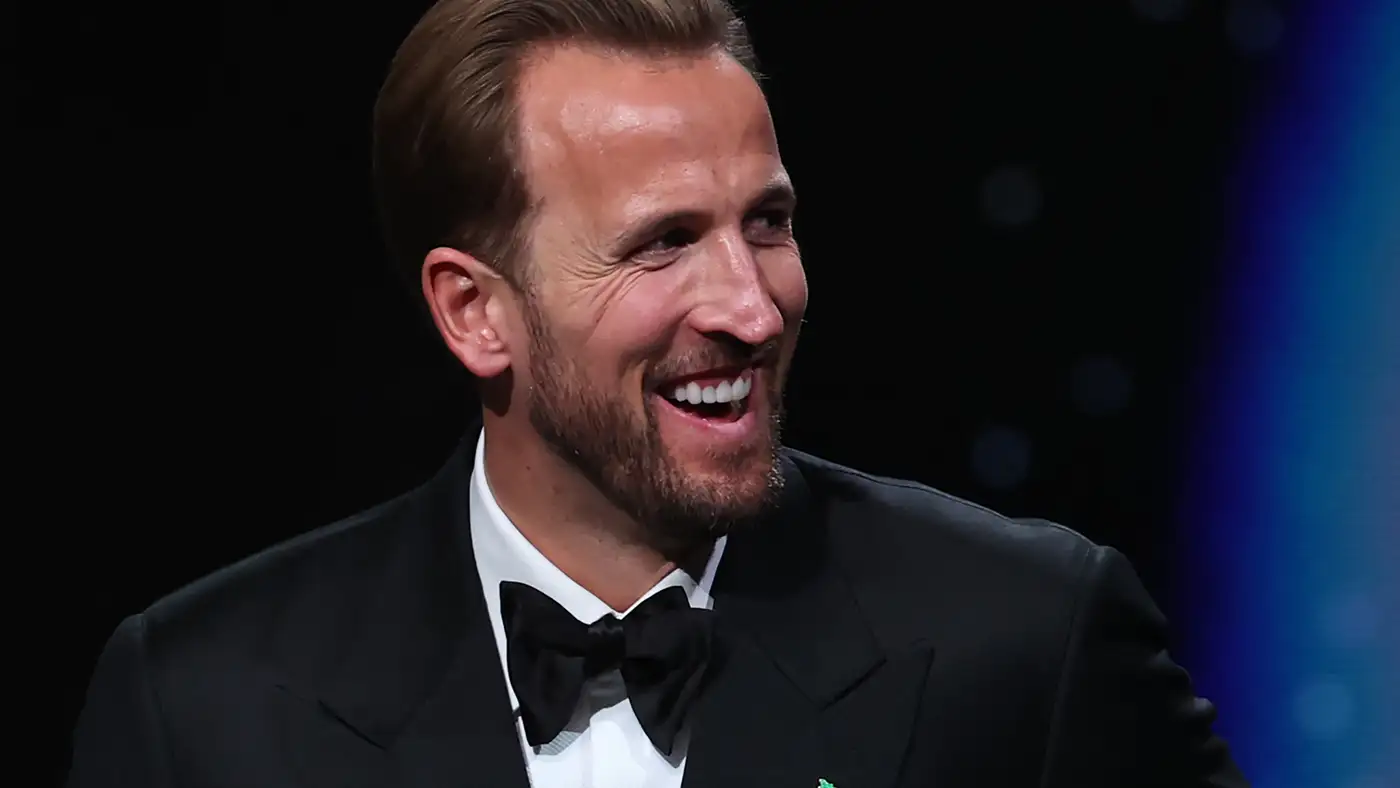 قناة ريال مدريد تقطع البث عقب تتويج هاري كين بالكرة الذهبية