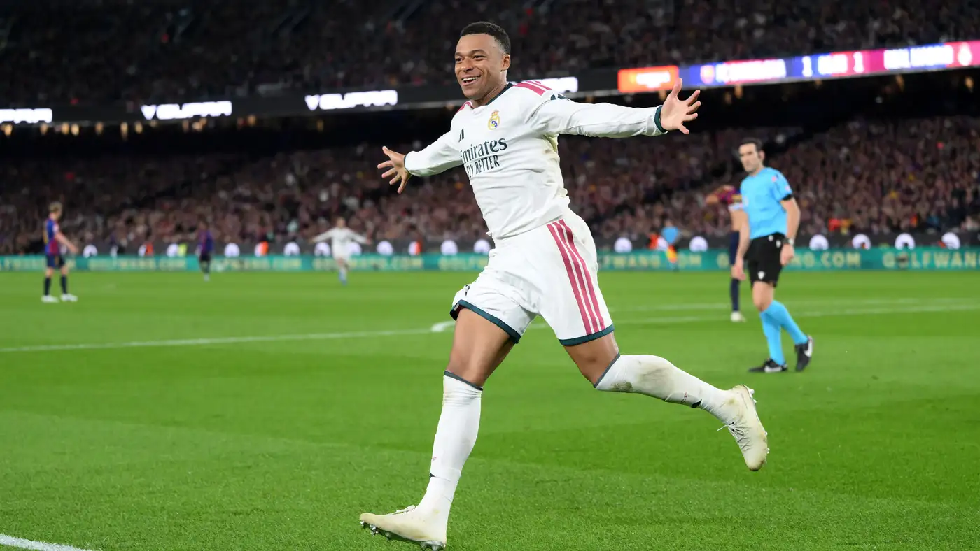 مبابي يصعق برشلونة بهدف قاتل في الكلاسيكو