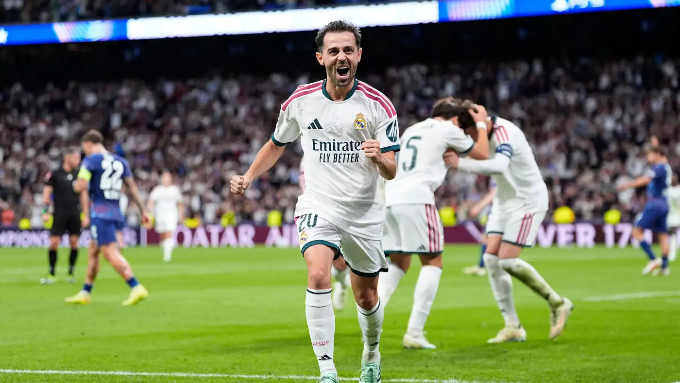 برناردو سيلفا يكسر رقم فان نيستلروي مع ريال مدريد