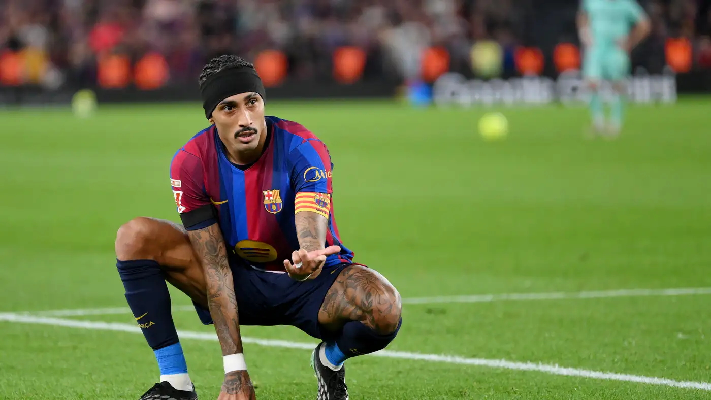 رافينيا يعادل رقم ميسي التاريخي في الدوري الإسباني
